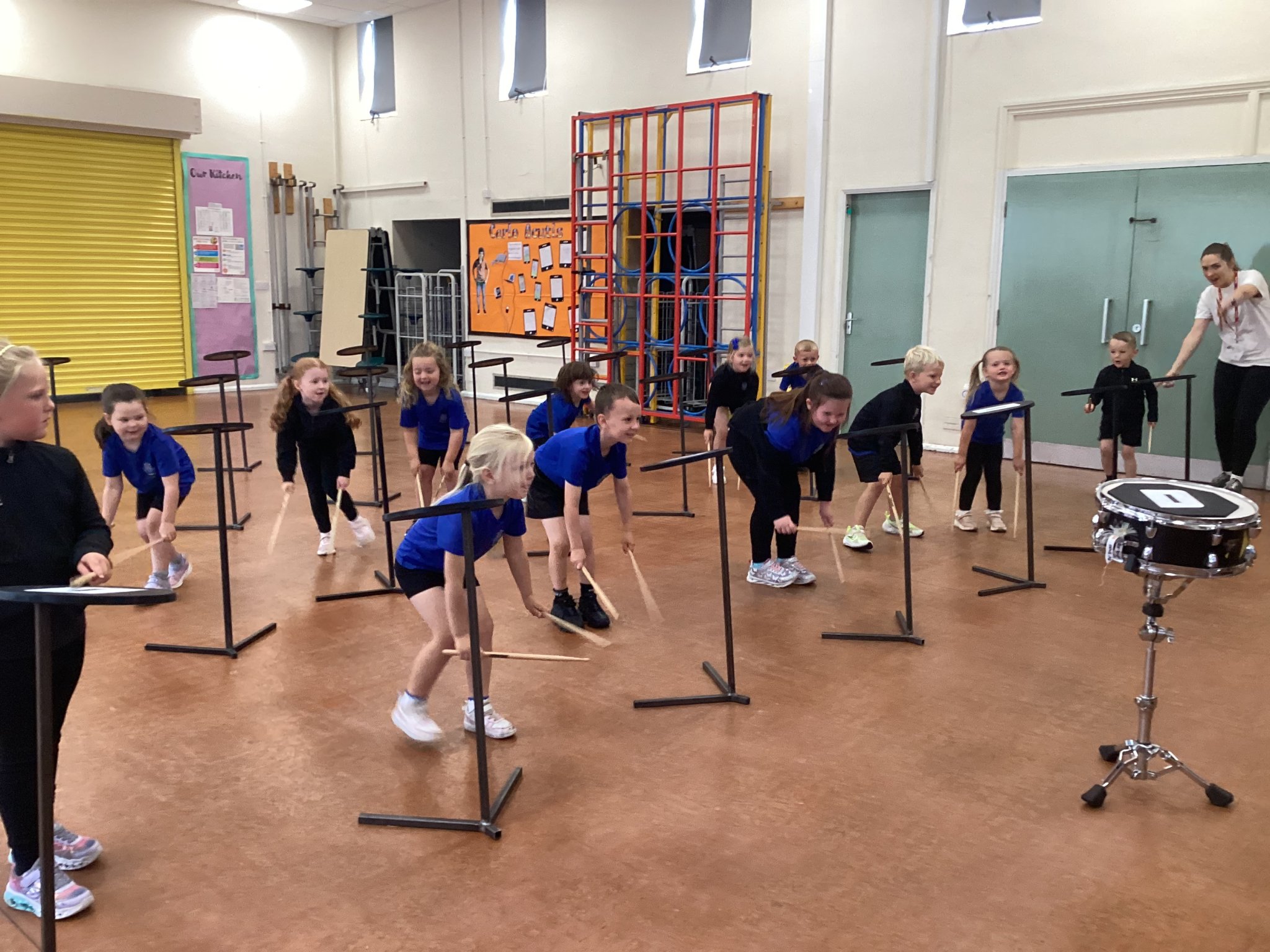 Image of St Bega's Pupils Enjoy a Fun-Filled Drumba Session