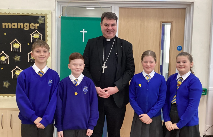 Image of A Special Day at St. Bega’s: Welcoming Bishop Stephen