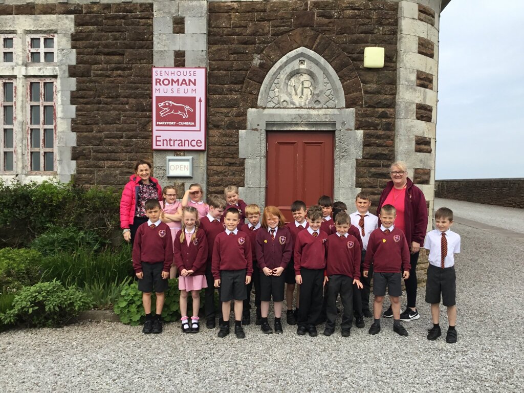 Image of Year 3 trip to The Roman Senhouse Museum