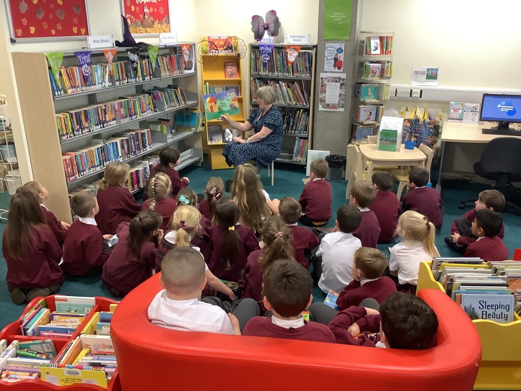 Image of Year 2 visit Egremont Library