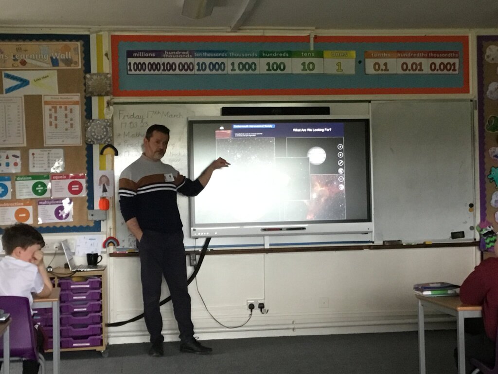 Image of Astronomer Visits Year 5