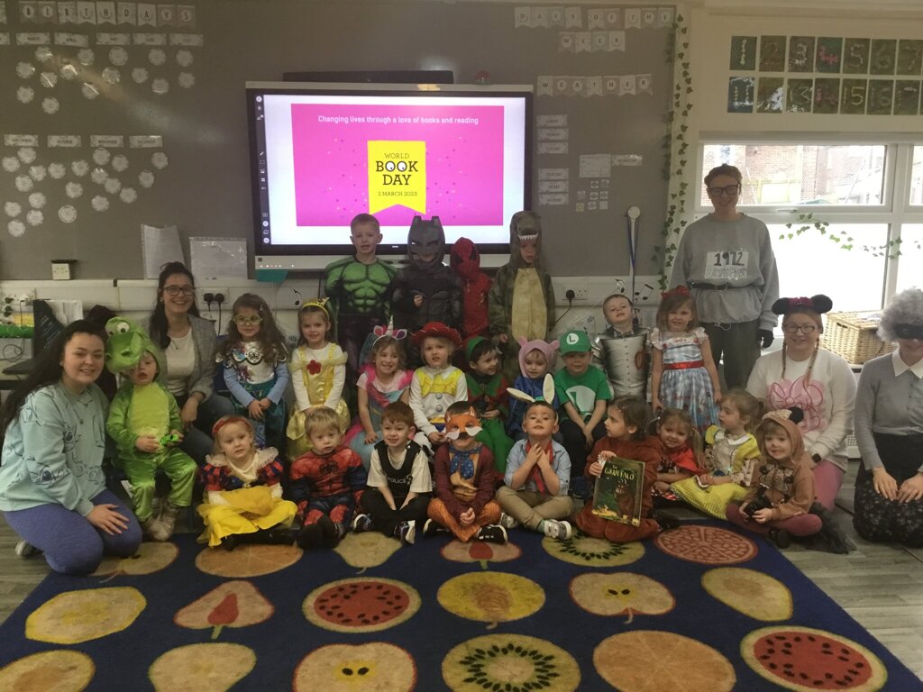 Image of World Book Day in Nursery 