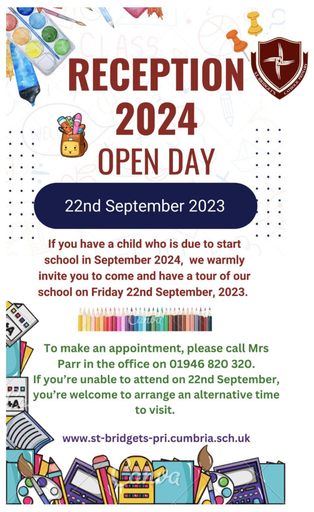 Image of Reception Open Day 2023