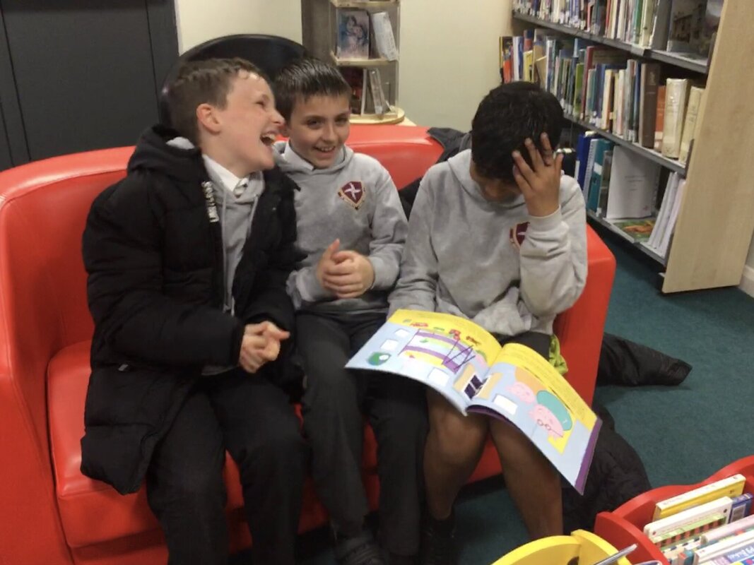 Image of Year 6 Library Visit May 2024