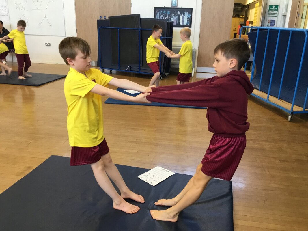 Image of Gymnastics in Year 5