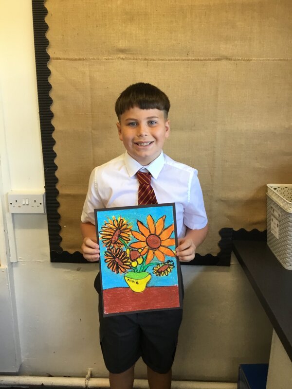 Image of Van Gogh Sunflowers In Y5