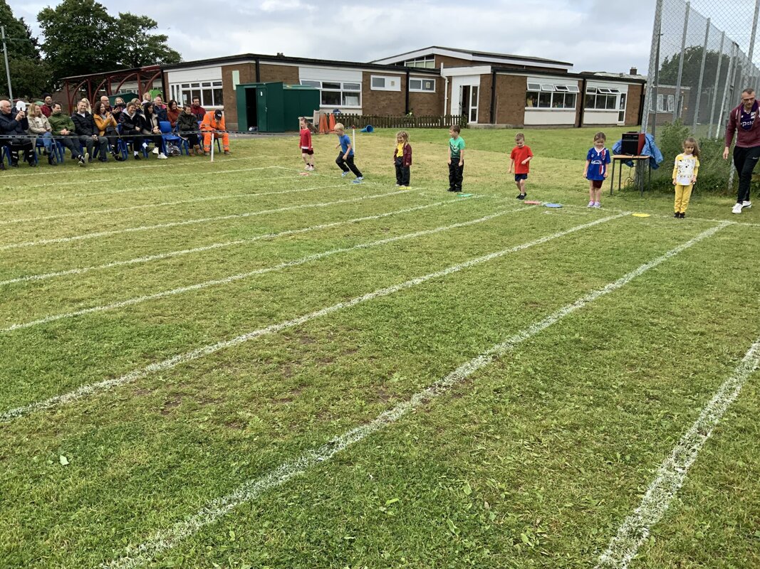 Image of Reception and Nursery’s Sports Day 2024