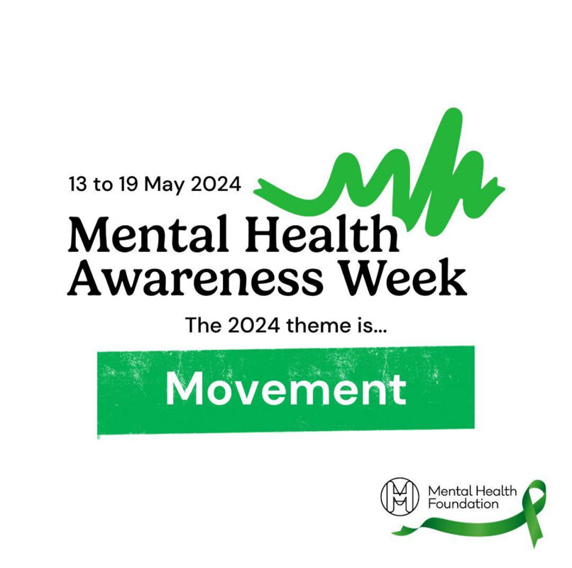 Image of Moving for Mental Health Awareness Week 2024