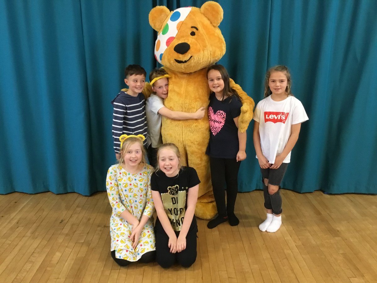 Y5 Children in need - PUDSEY VISIT | St Bridget's Catholic Primary School