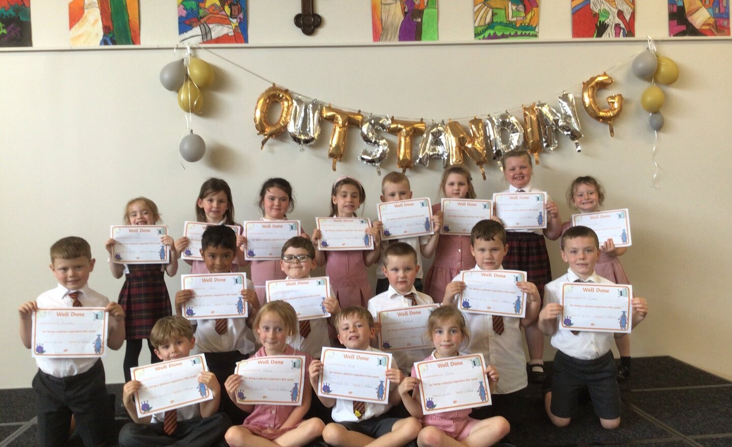 Image of Celebrating Phonics Screening in Year 1
