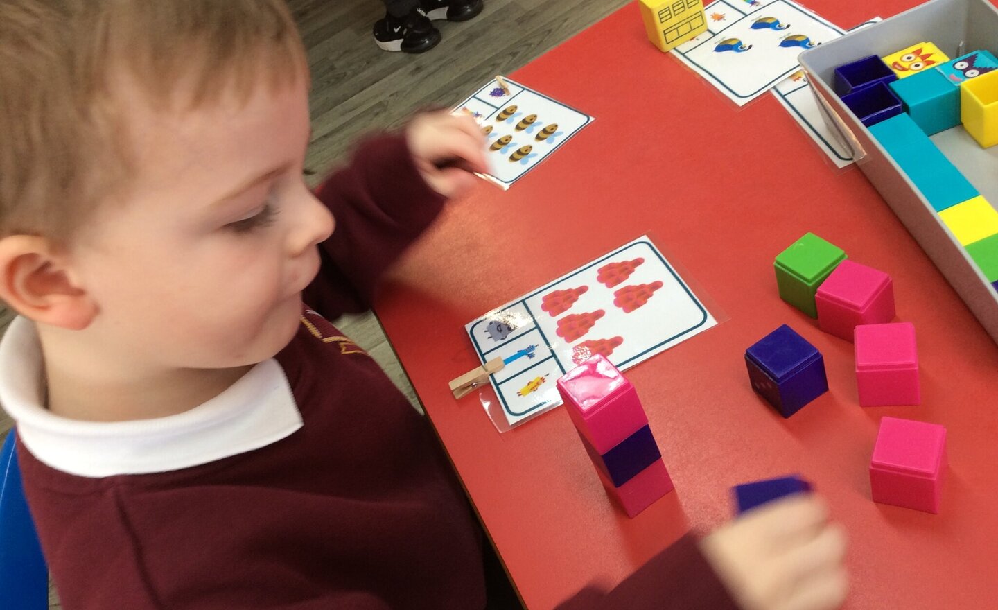 Image of World Maths Day in Nursery