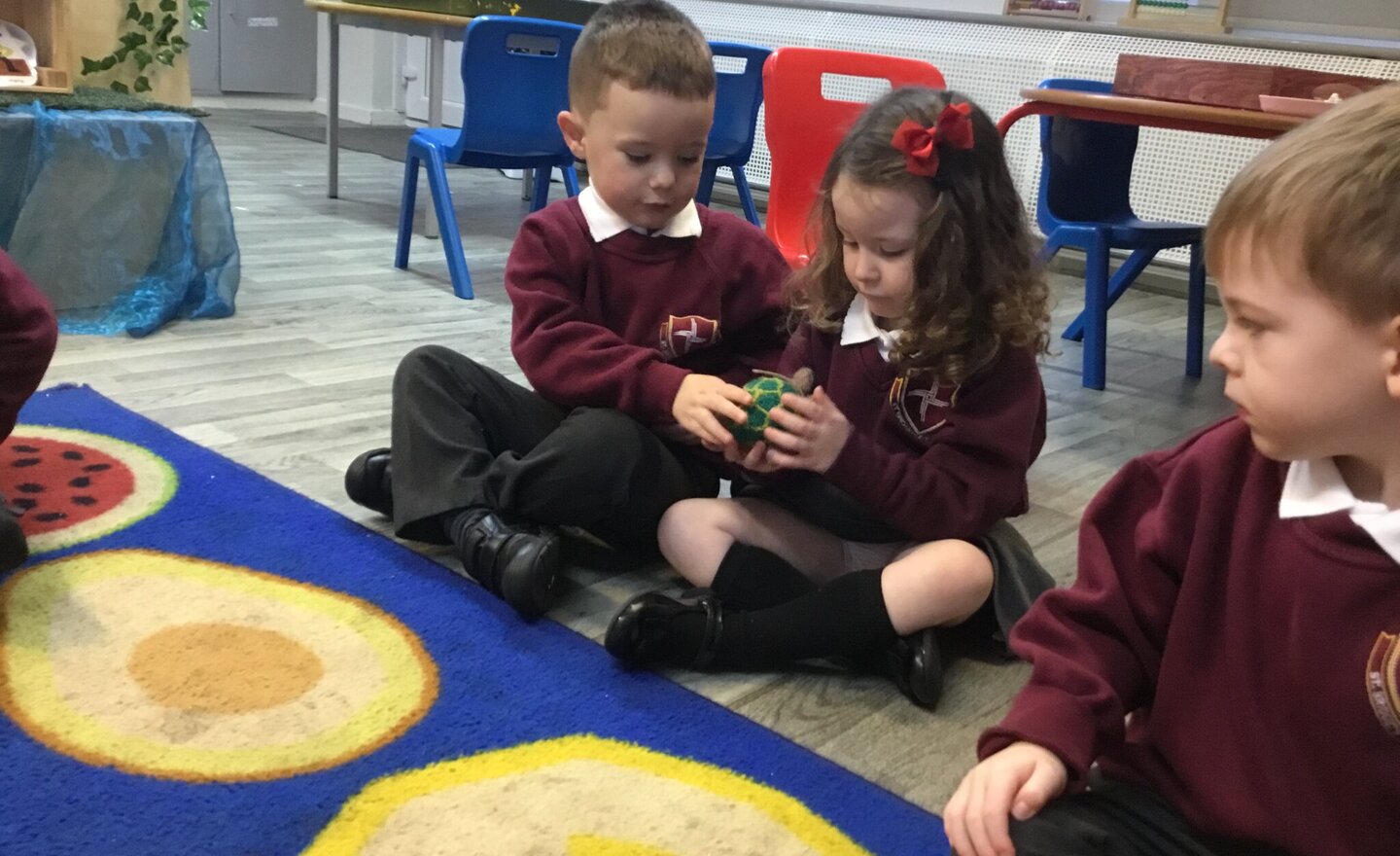 Image of Circle Time in Nursery 