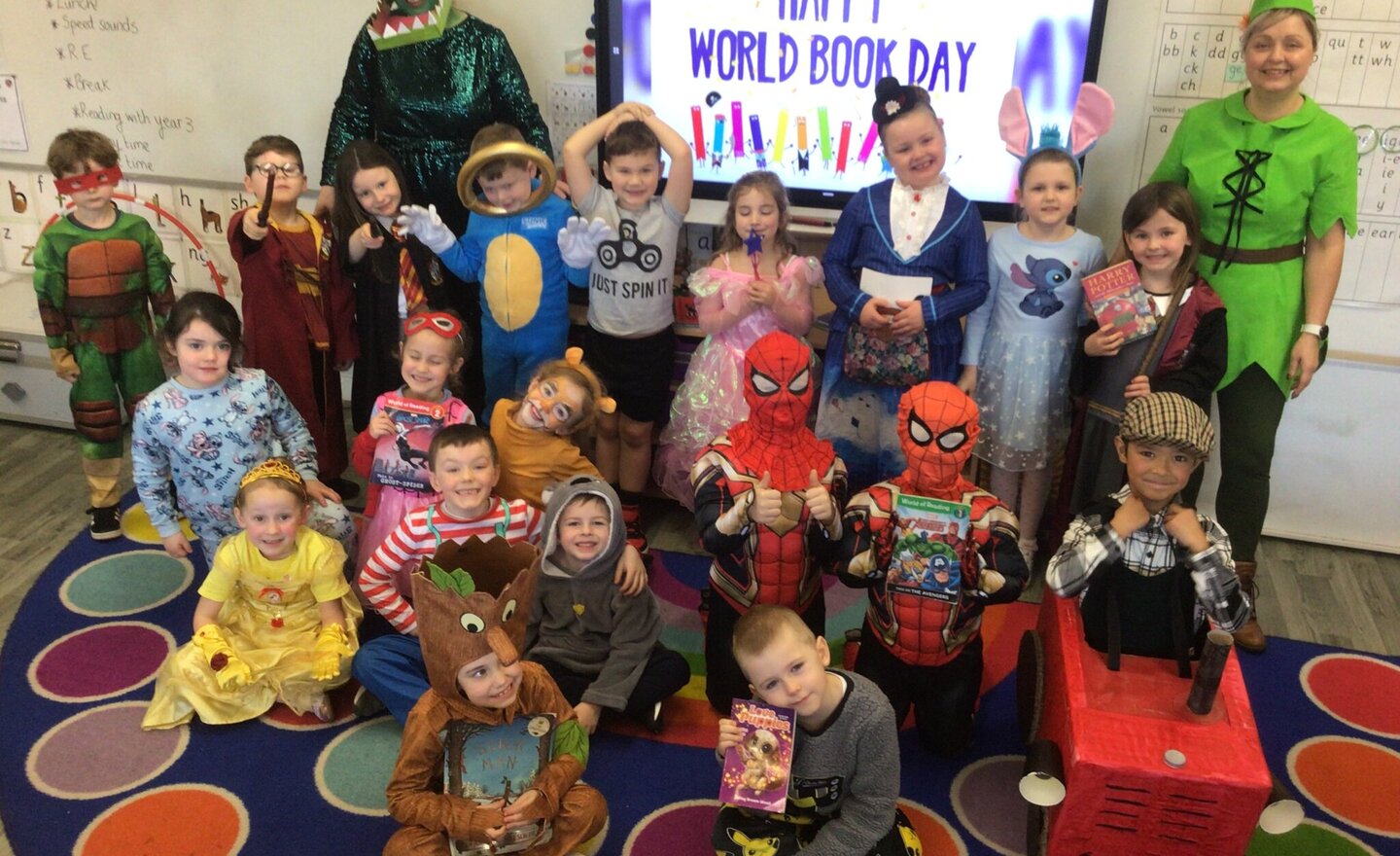 Image of Y1 World Book Day Shared Family Read