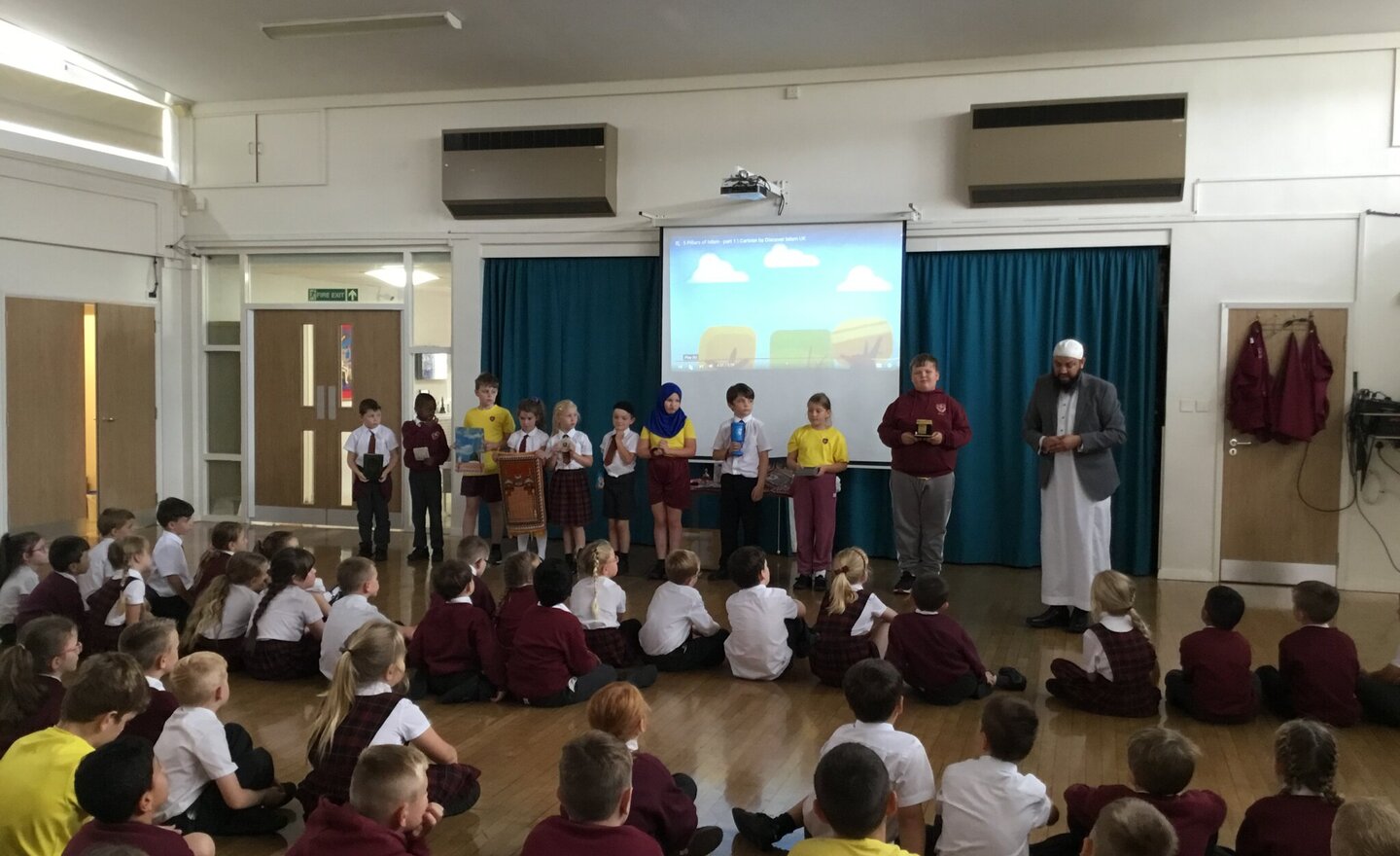 Image of Year 5 Imam Visit