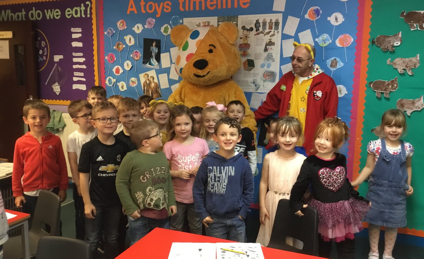 Image of Year 1 Pudsey Visit 