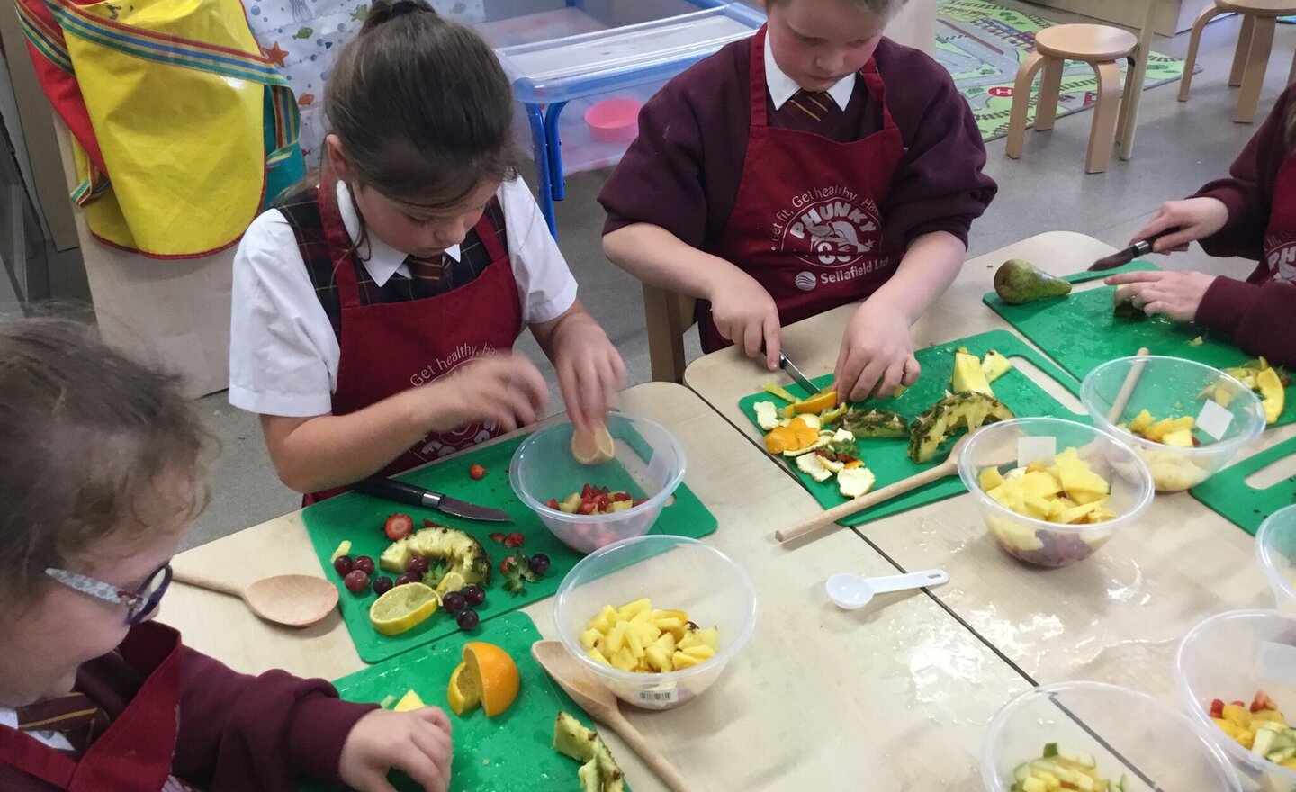 Image of Phunky foods after school club KS2