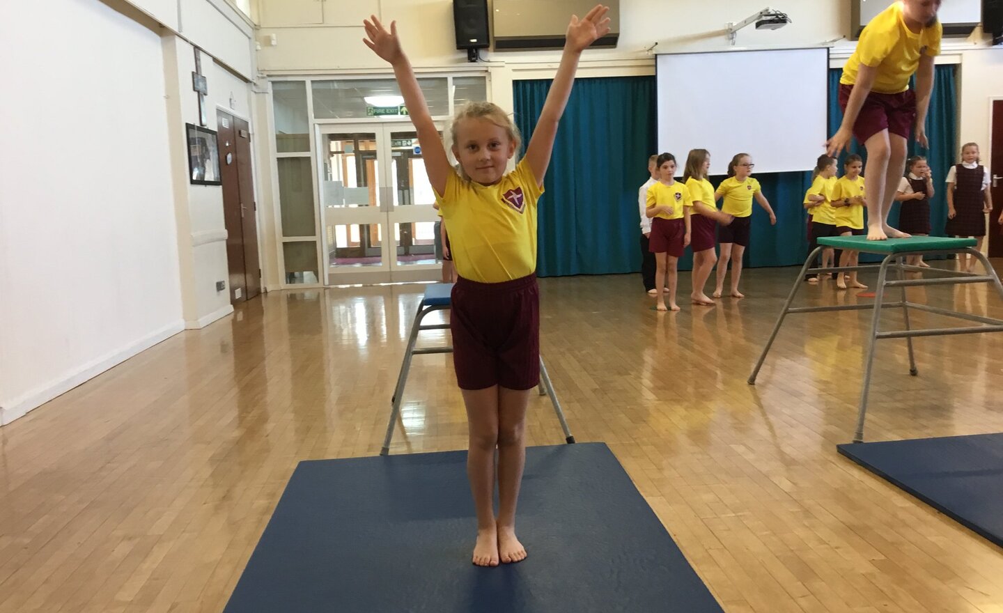 Image of Year 4 Gymnastics 