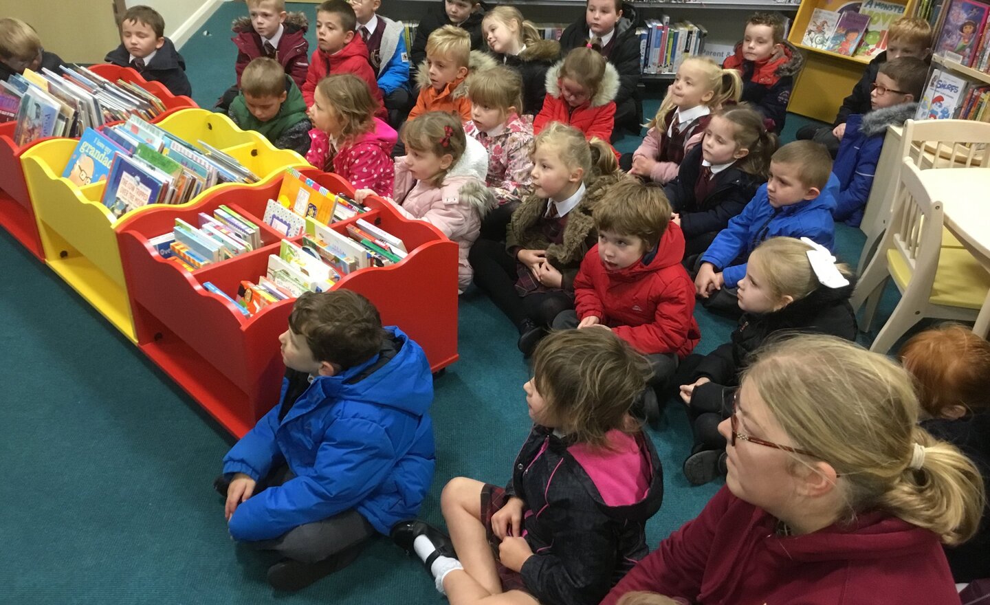 Image of Year 1 Library Visit 