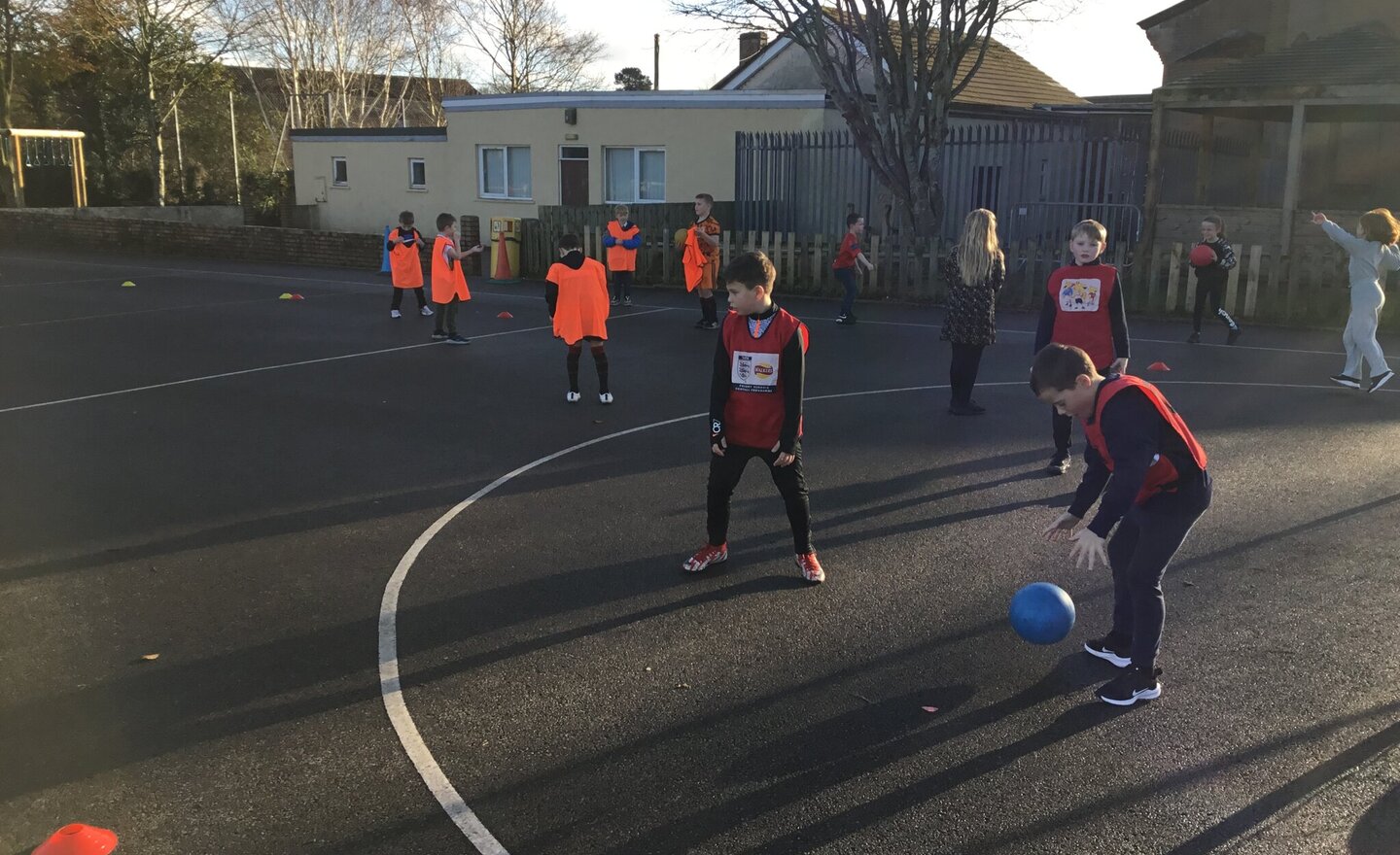 Image of Y3 enjoyed multi skills.