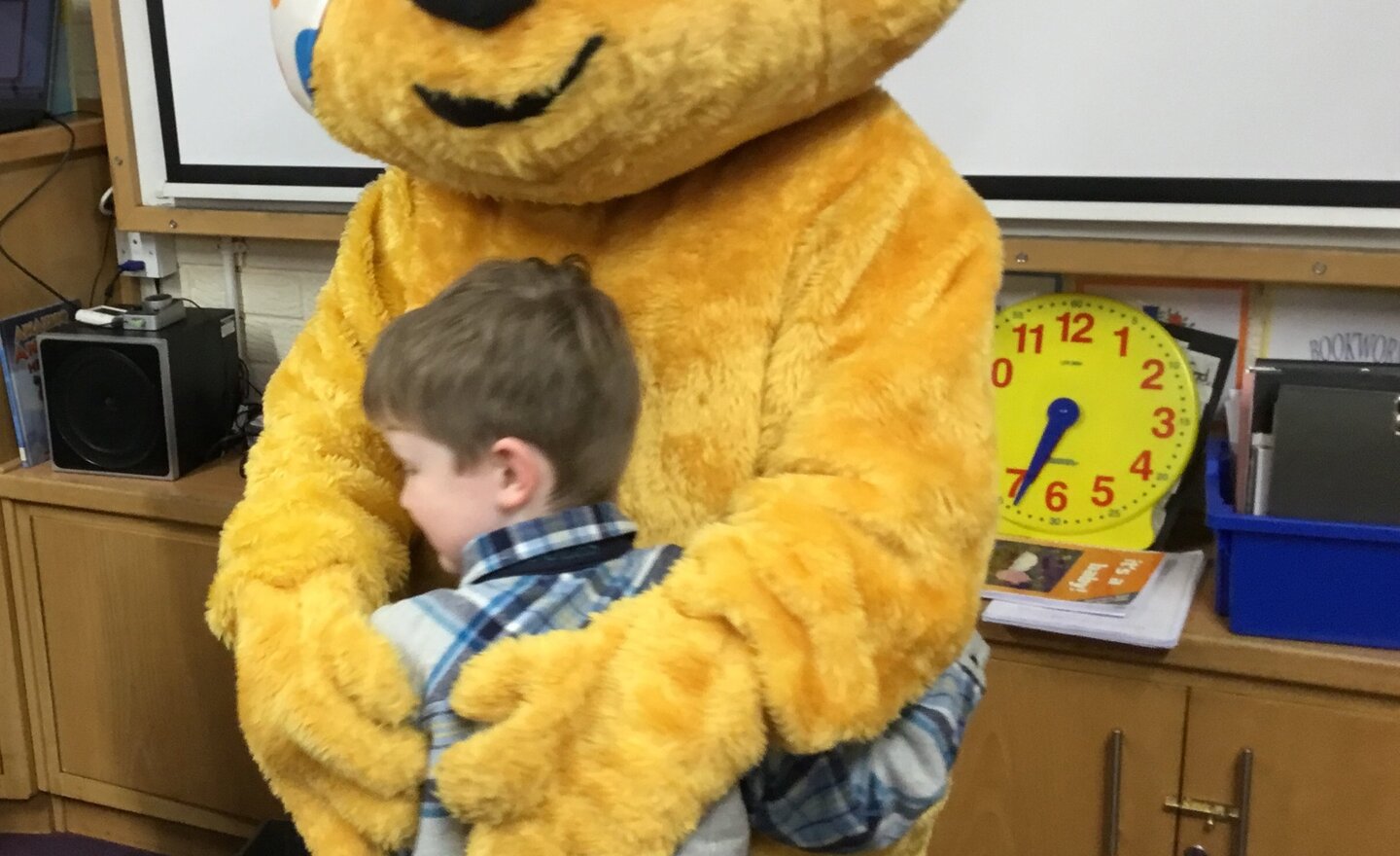 Image of Year 2 Meet Pudsey Bear