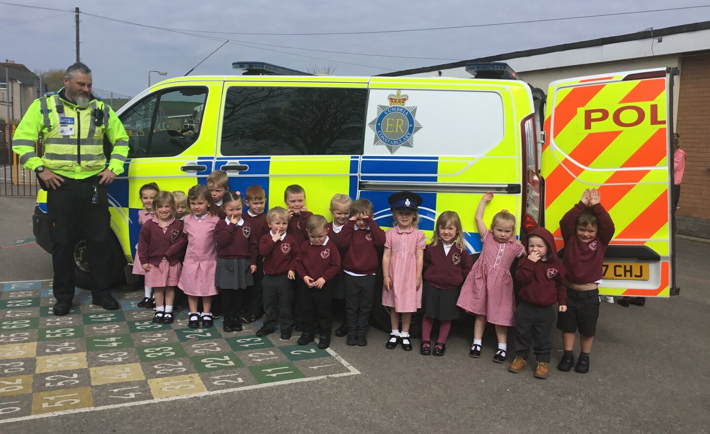 Image of Police visit to Nursery 