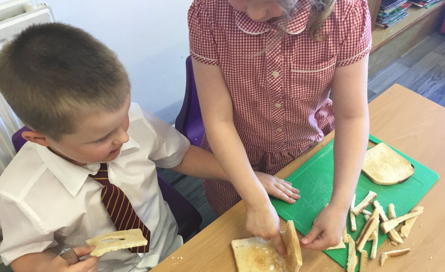 Image of Can you build with bread?