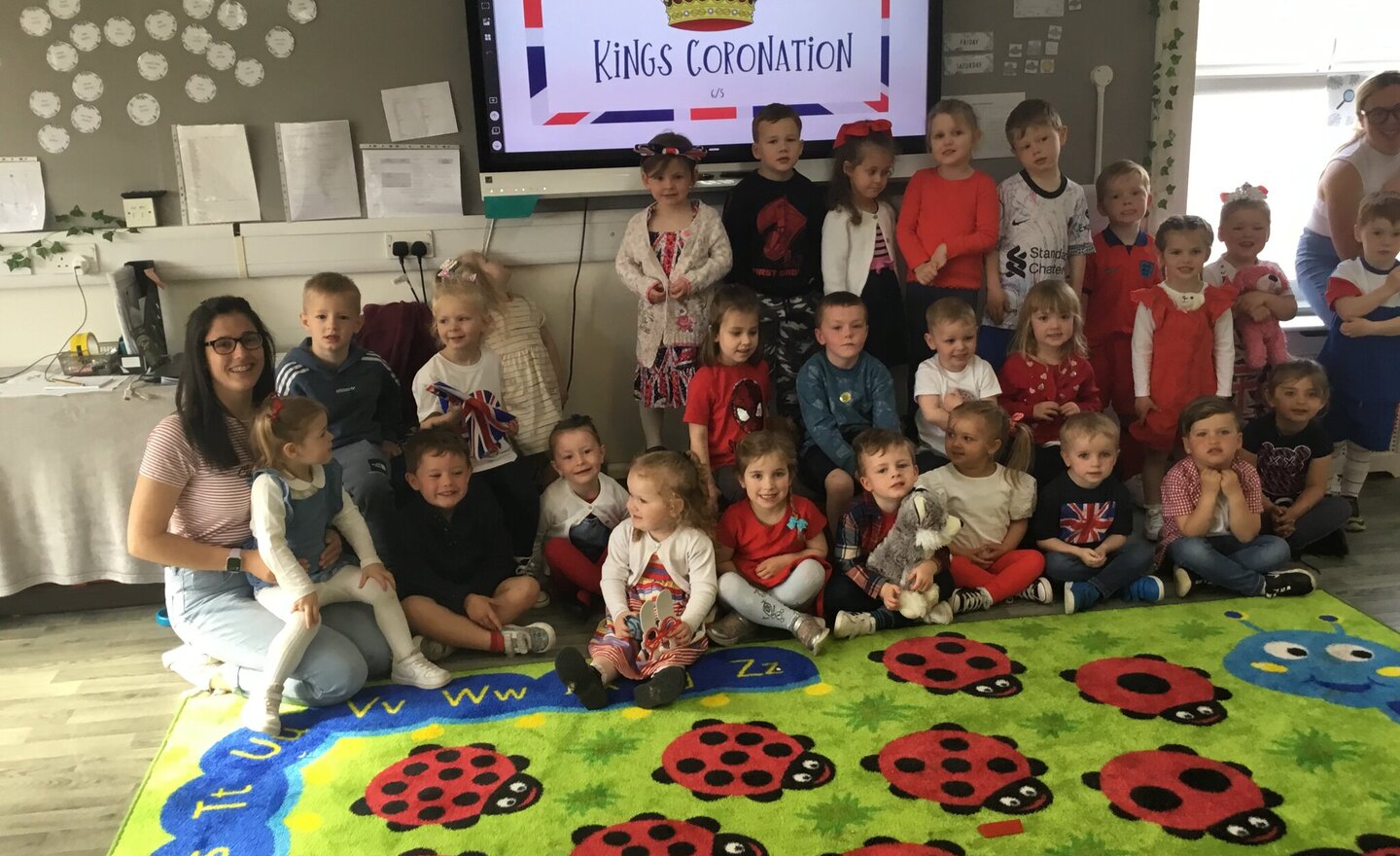 Image of Coronation celebrations in Nursery