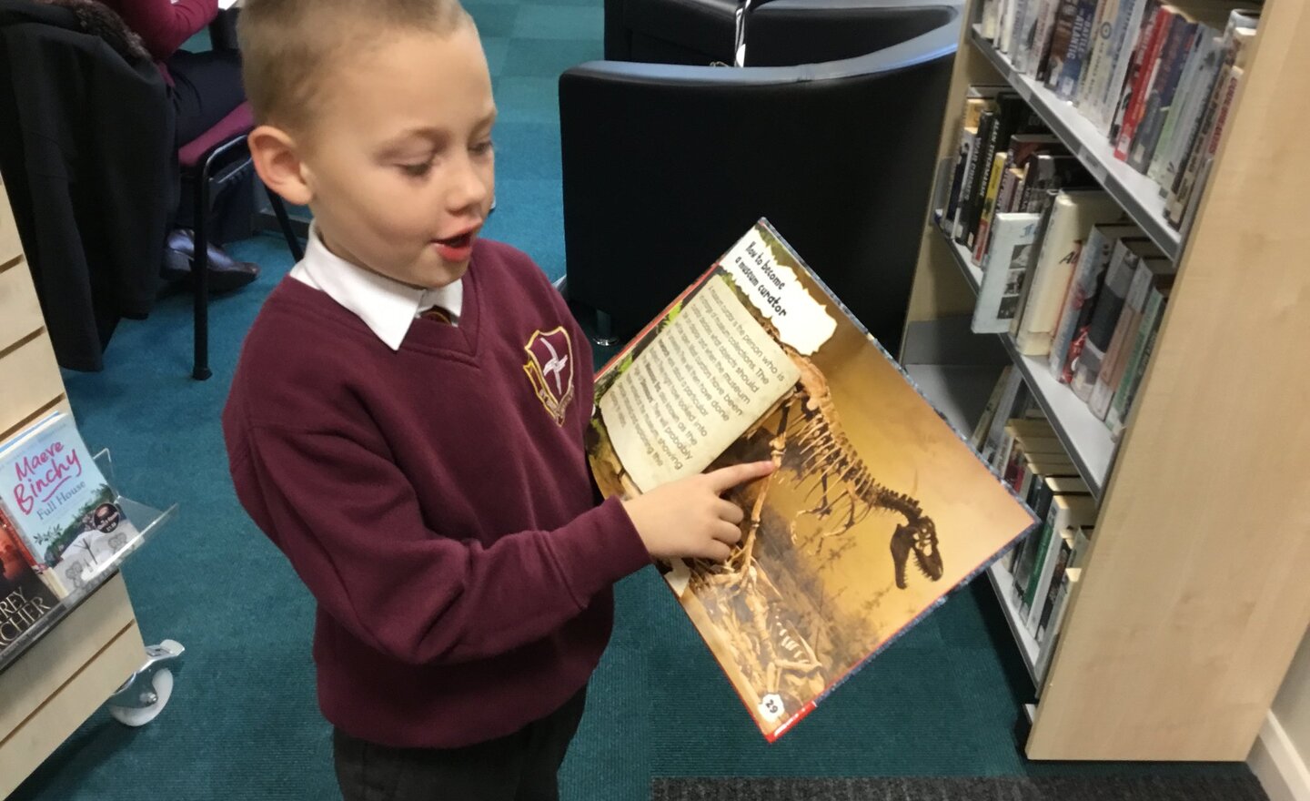 Image of Year 2 Library Visit