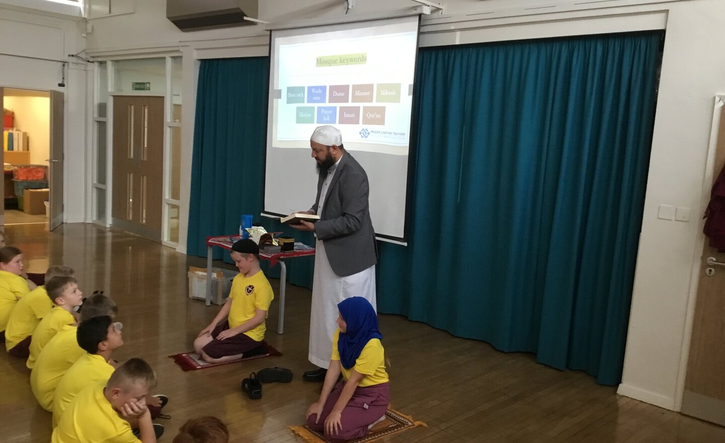 Image of Imam visit and workshop