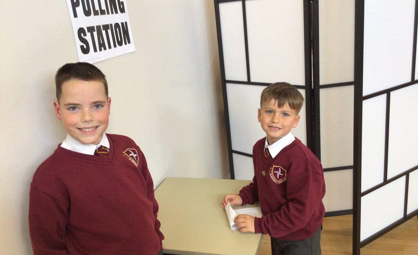 Image of Year 1 School Election 
