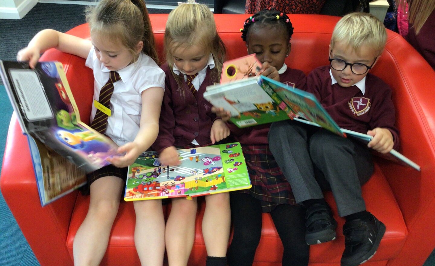 Image of Y1 Visit Egremont Library 