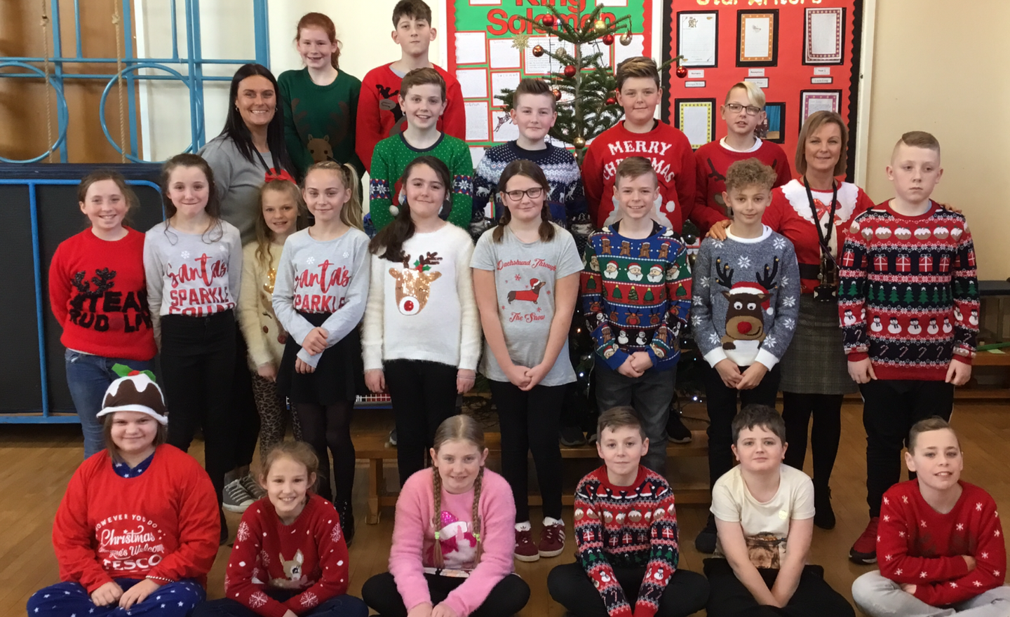 Image of Y6 Christmas Jumper Day