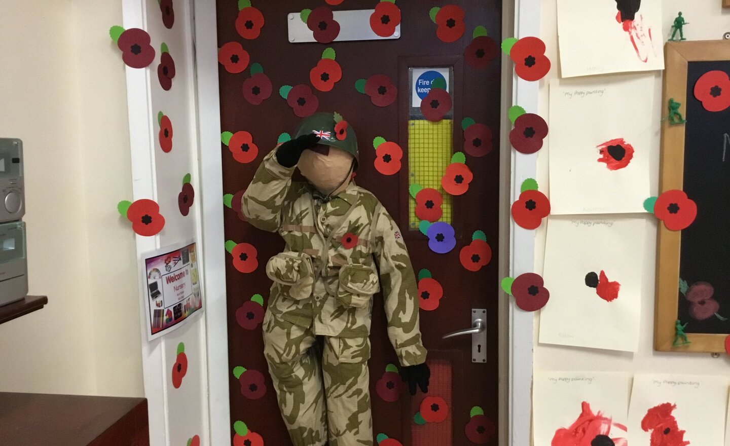 Image of Nursery’s Remembrance Week