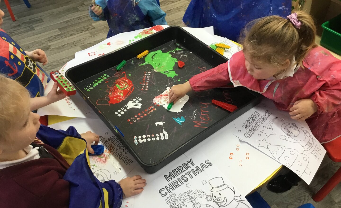 Image of Nursery Christmas printing