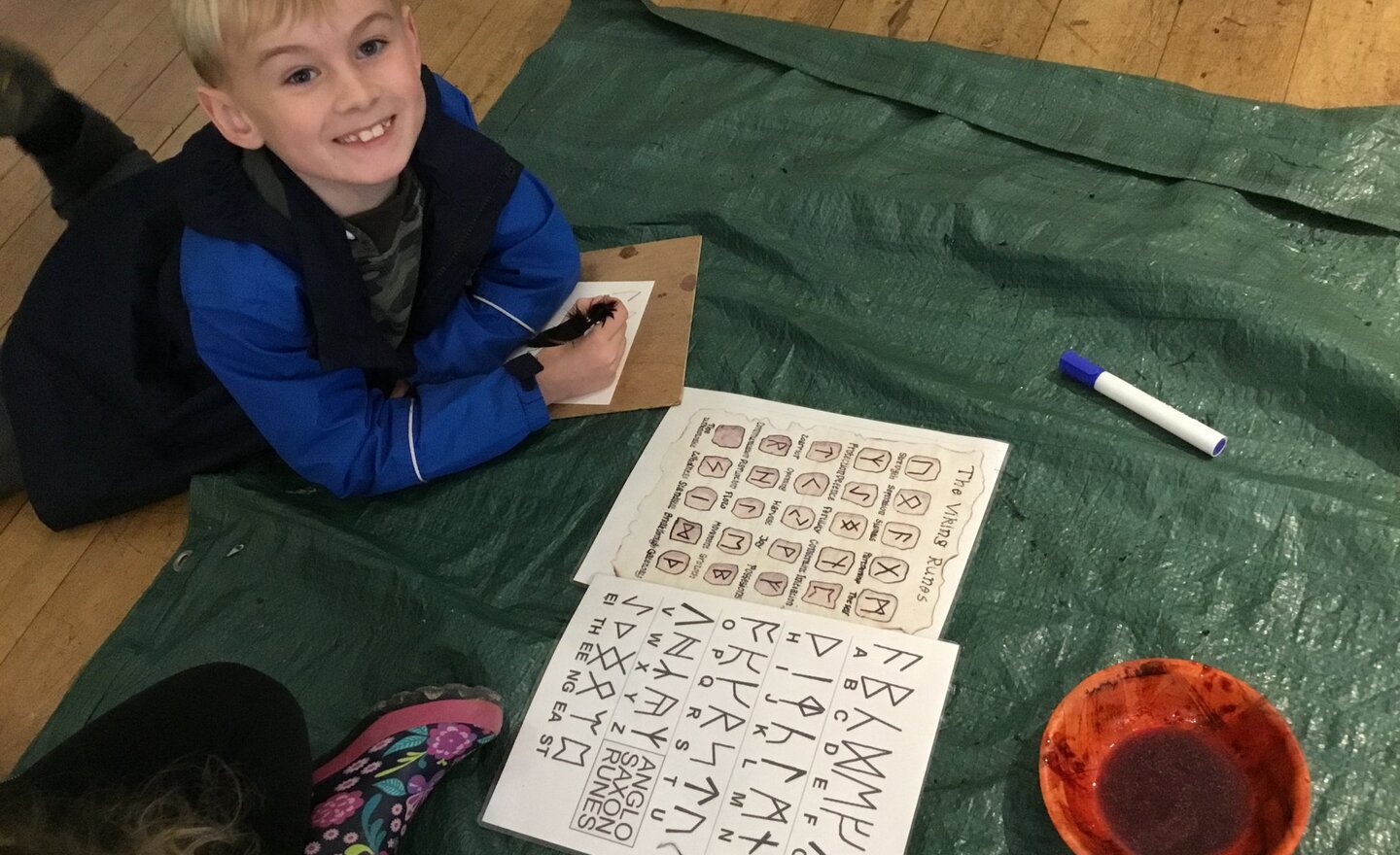 Image of Year 4: Anglo-Saxon Writing