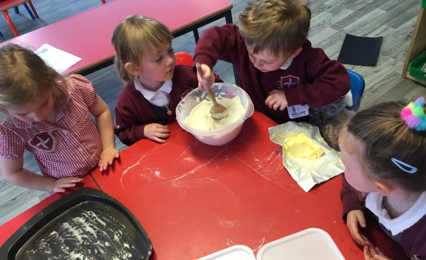 Image of Baking in Nursery 