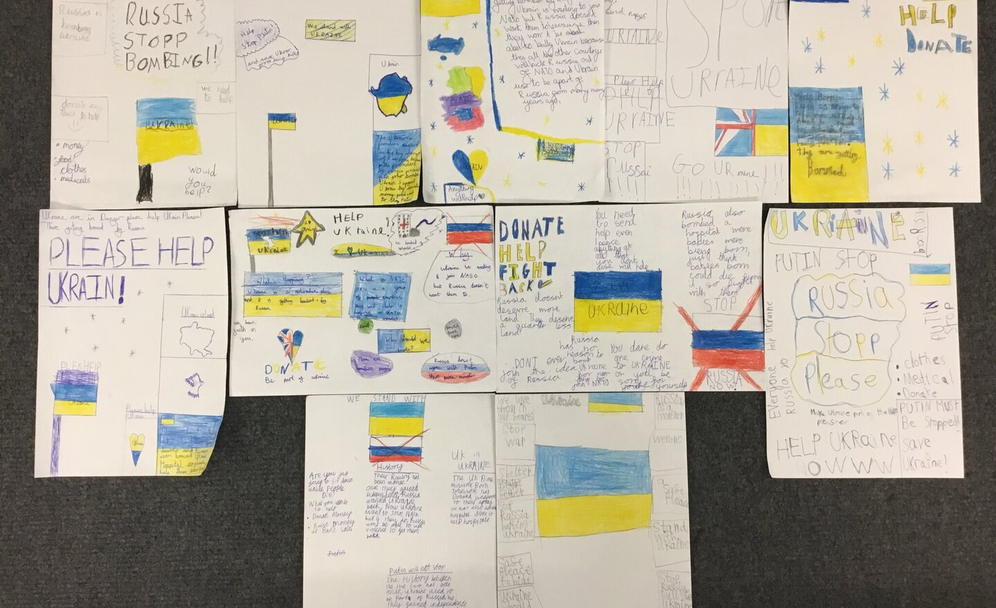 Image of Year 4 Support Ukraine 