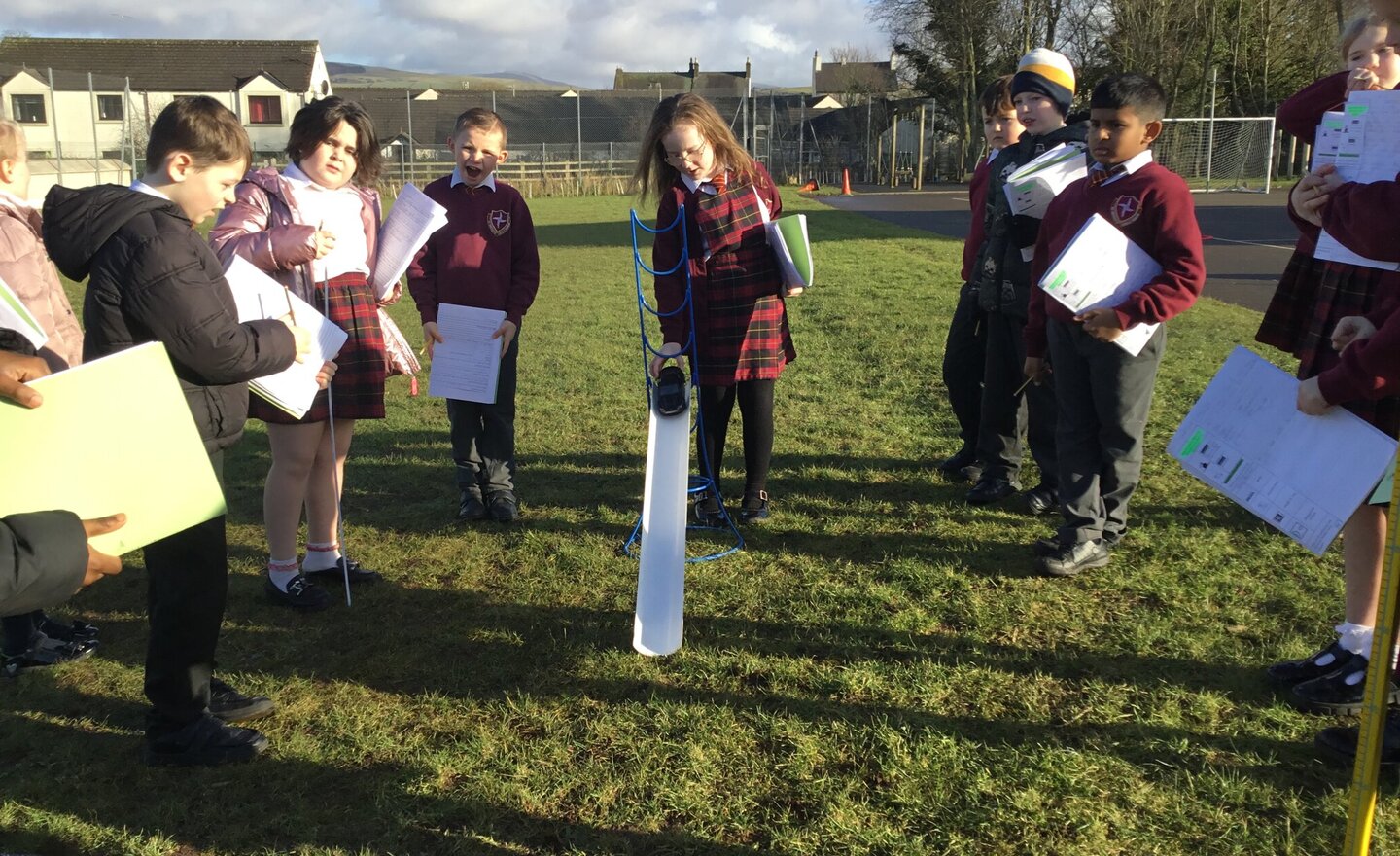 Image of Year 3 test surfaces friction 