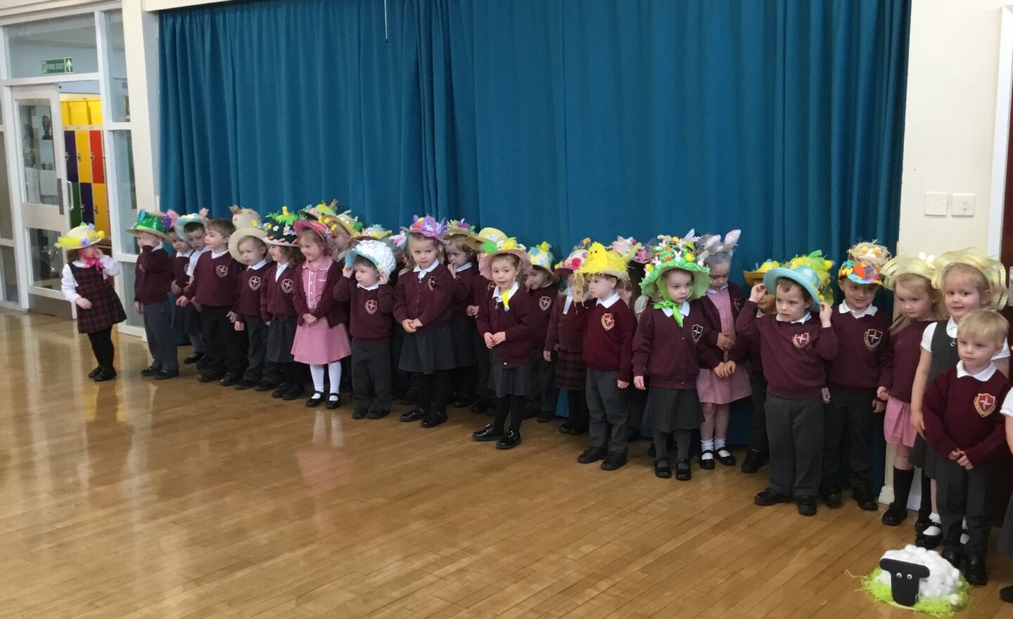 Image of Nursery’s Easter bonnet parade