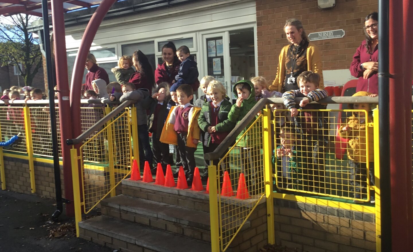 Image of Nursery Bonfire celebrations 