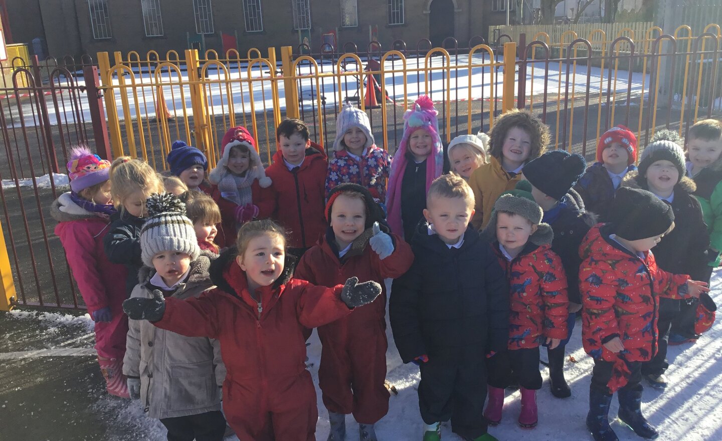 Image of Nursery’s fun in snow!