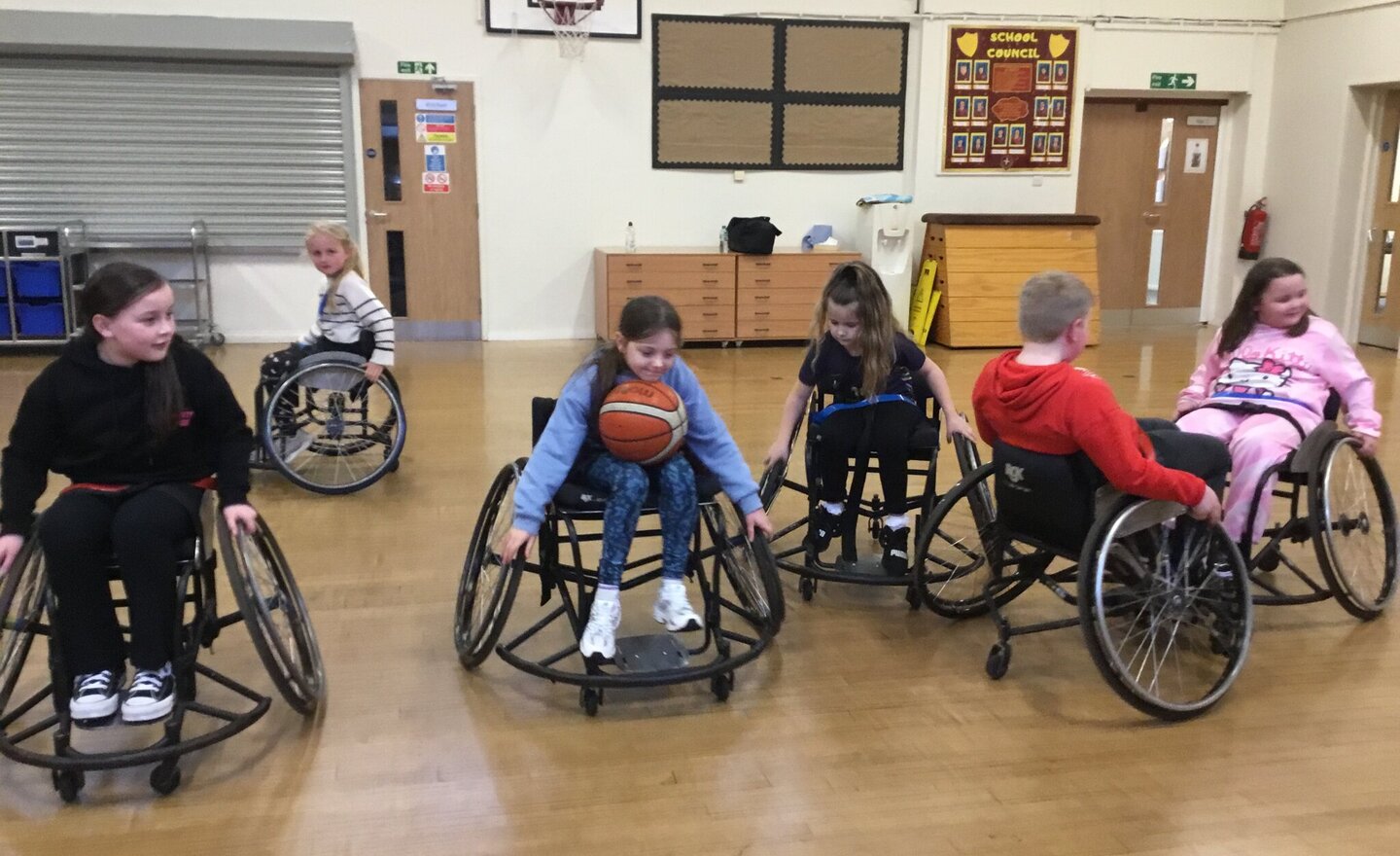 Image of Year 3 Wheelchair Basketball