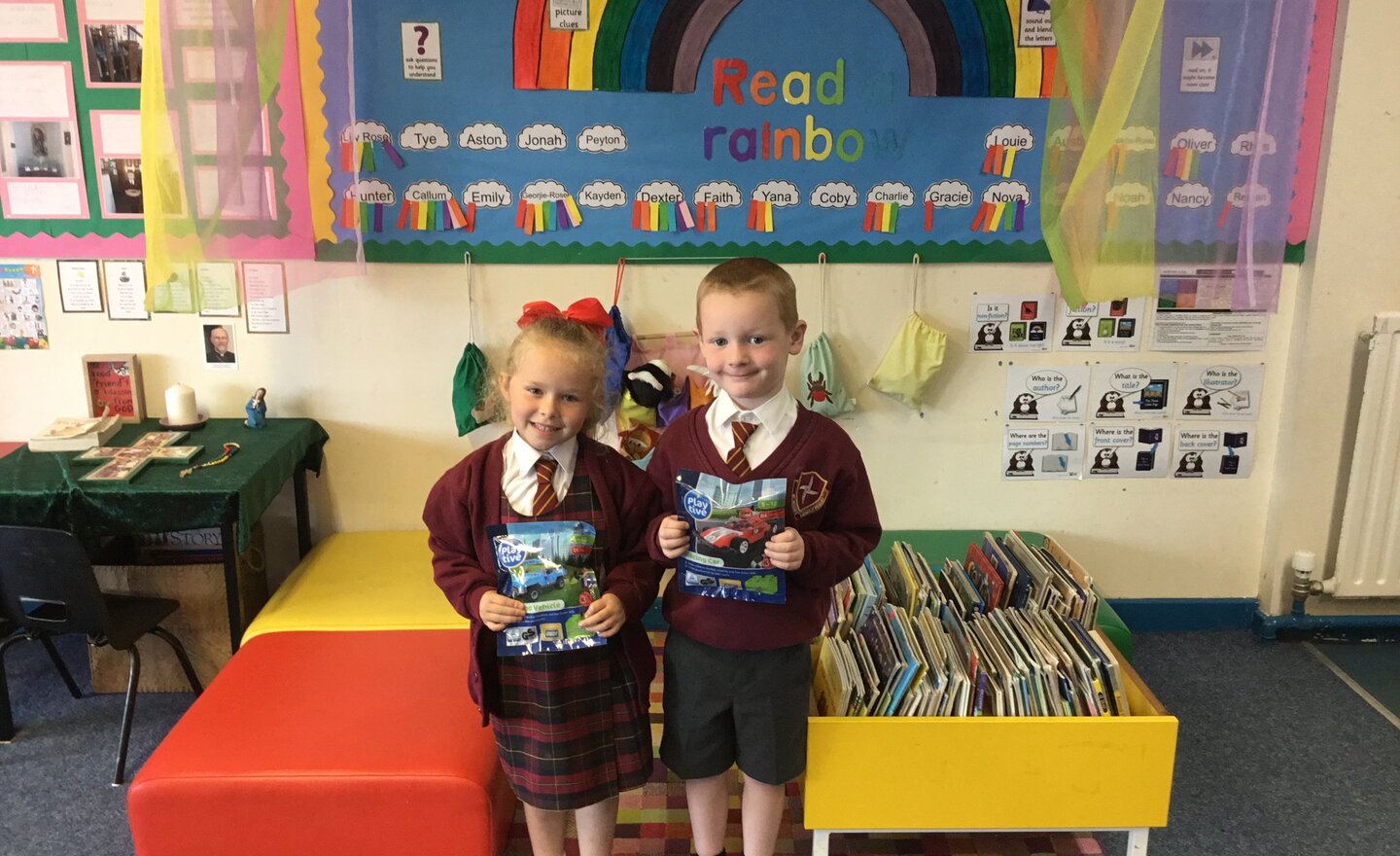 Image of Reading stripe winners