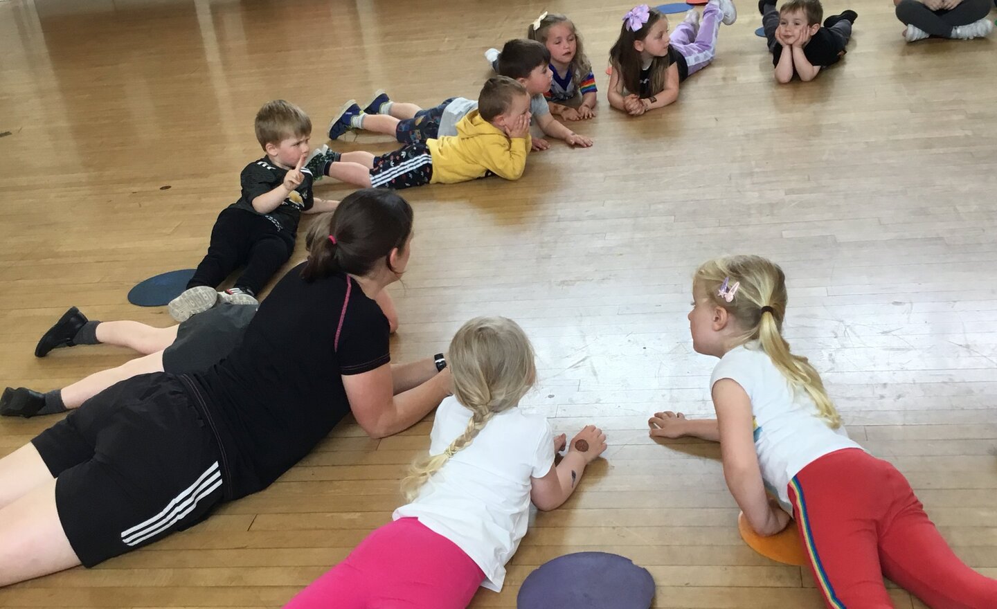 Image of Sports coach in Nursery 