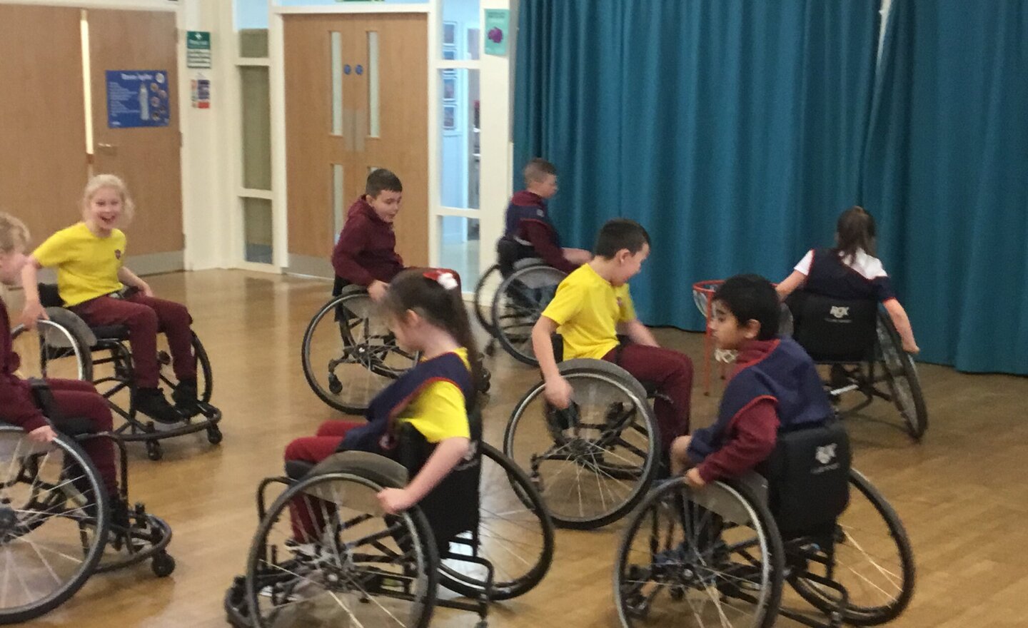 Image of Year 3 Wheelchair Basketball 