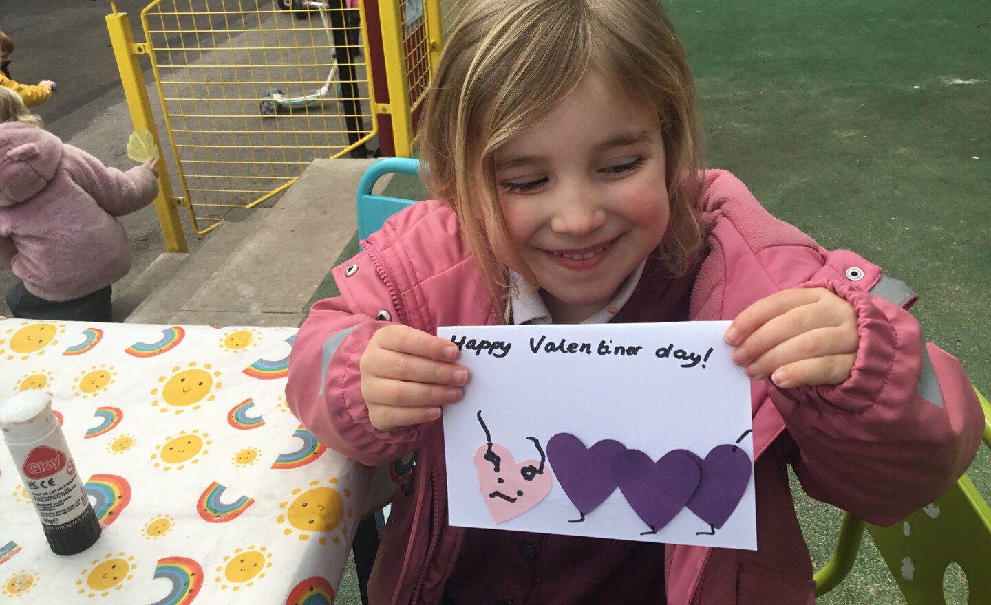 Image of Valentines in Nursery 