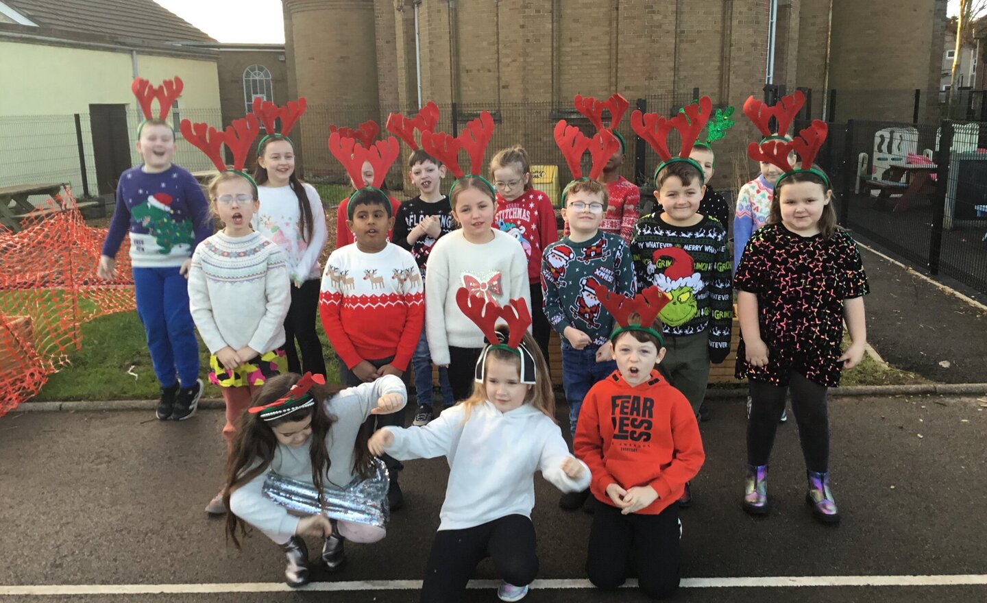 Image of Year 3 Reindeer Run 2024