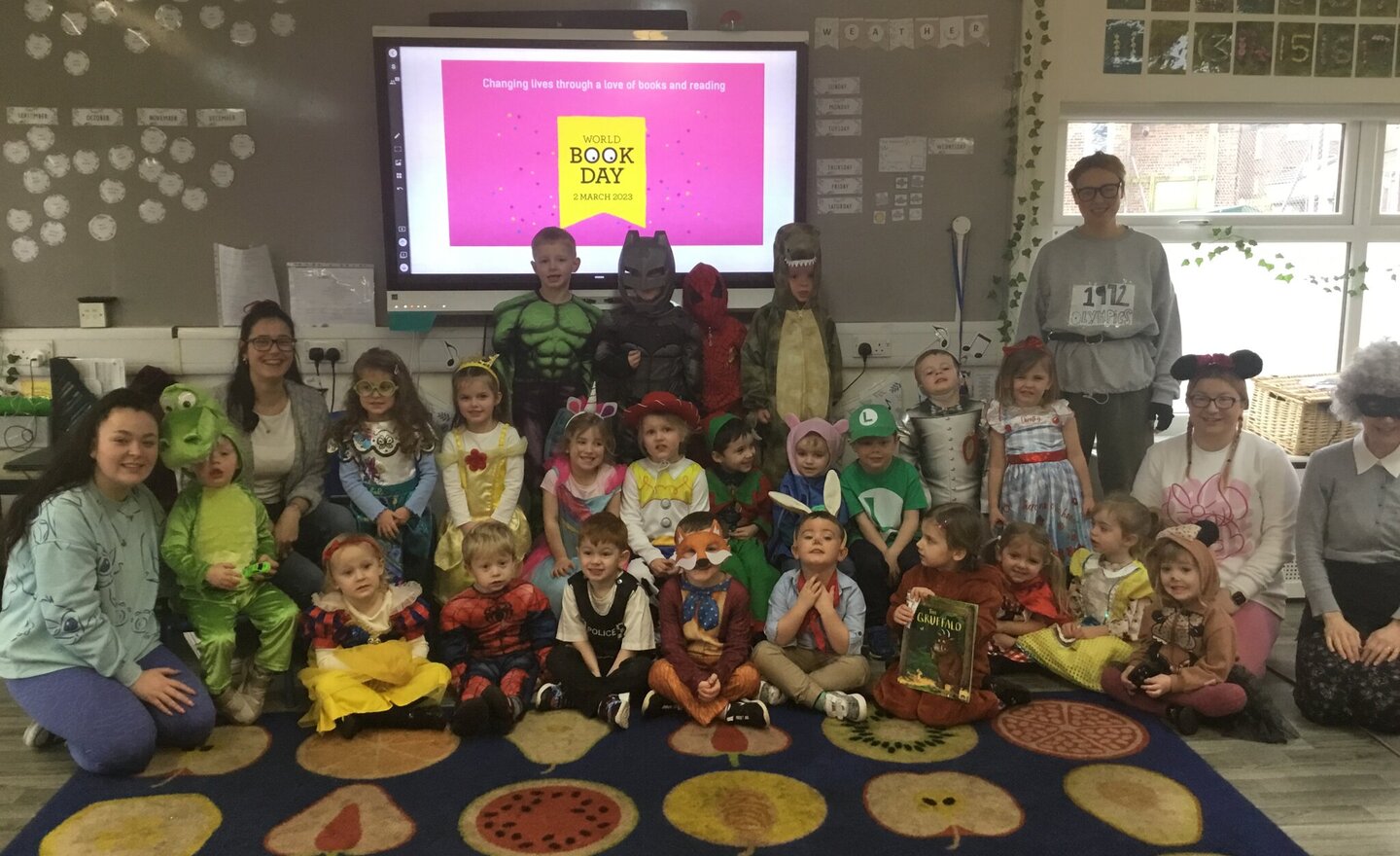 Image of World Book Day in Nursery 