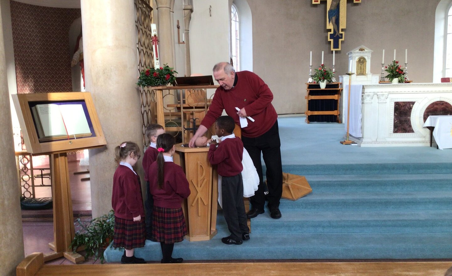 Image of Y1 Learning about Baptism 