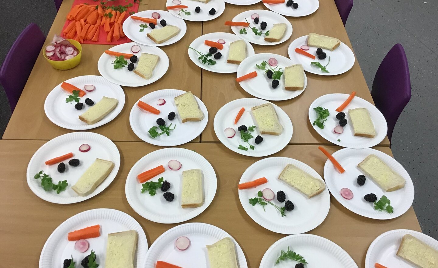 Image of Year 1 Peter Rabbit Food